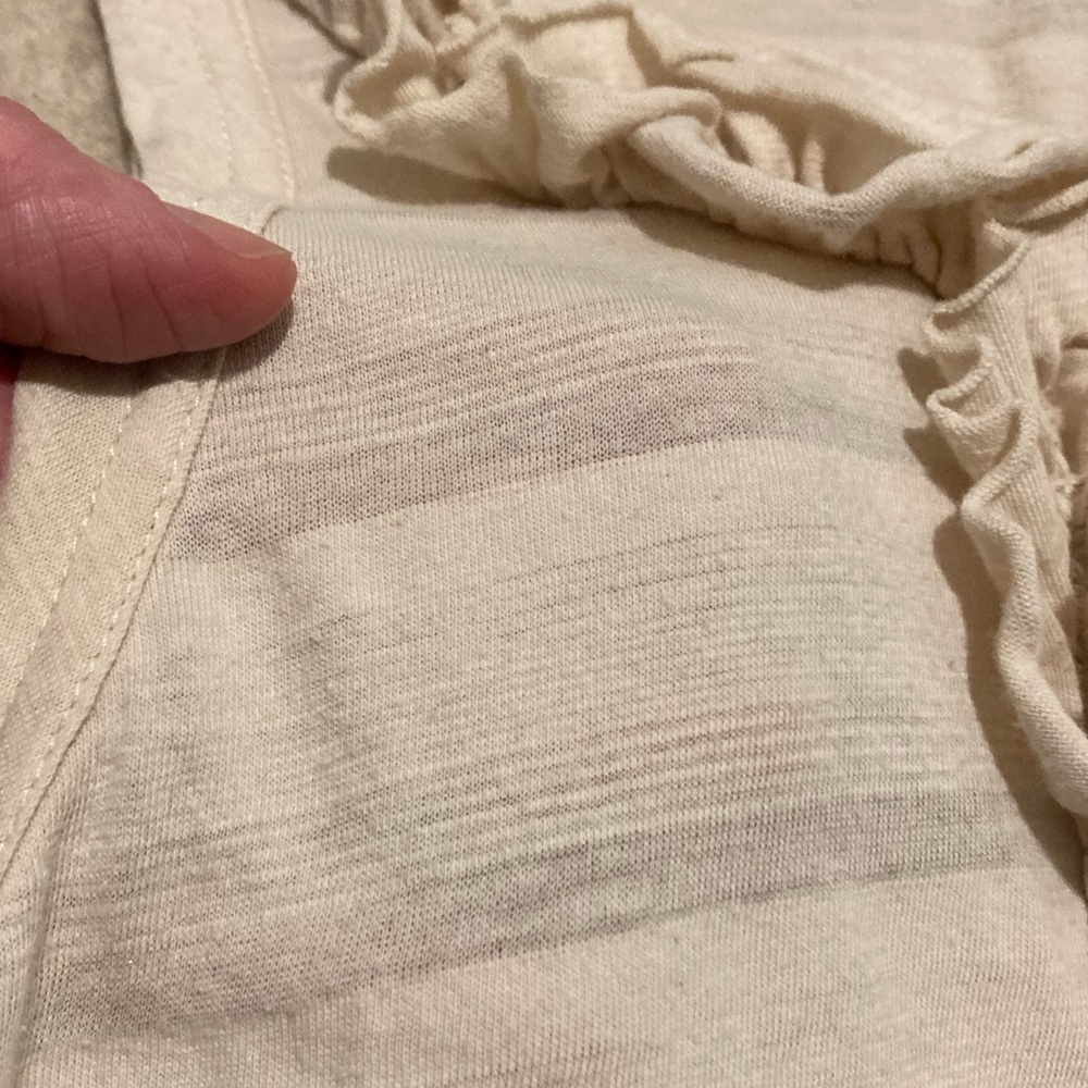 Button Ruffle Tank - Picture 2 of 8